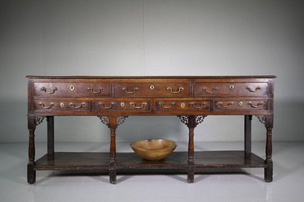 Superb 18th Century Antique Oak Welsh Dresser