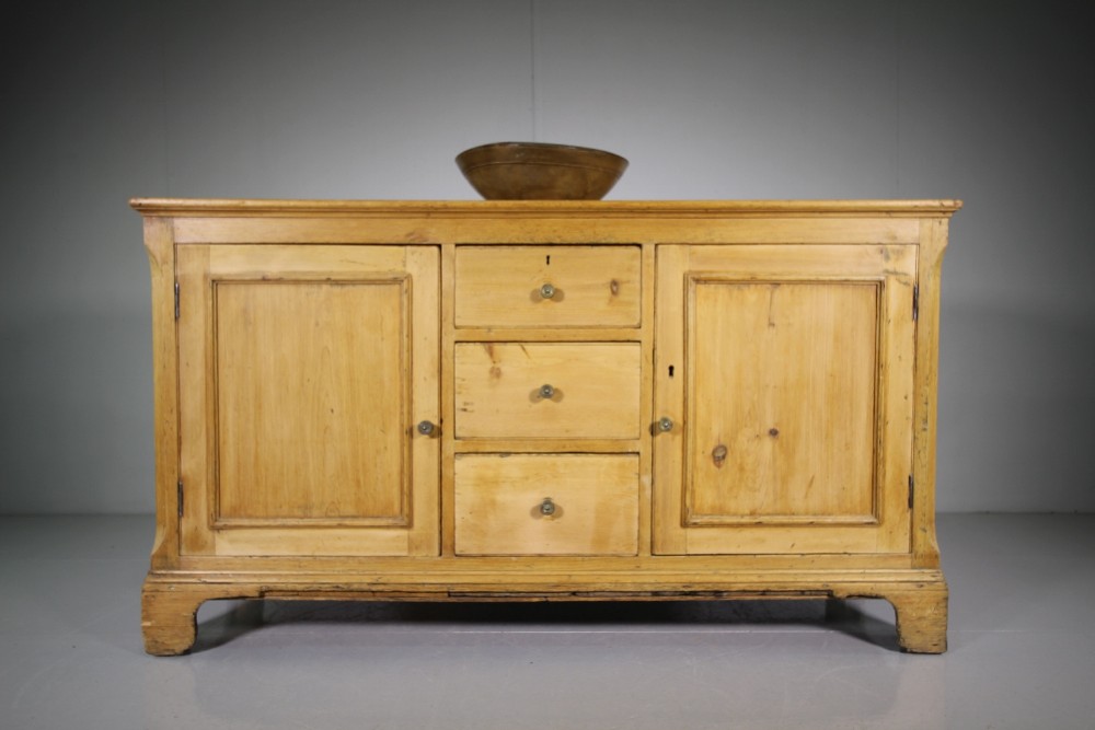 Westmorland Georgian Antique Pine Dresser Base
