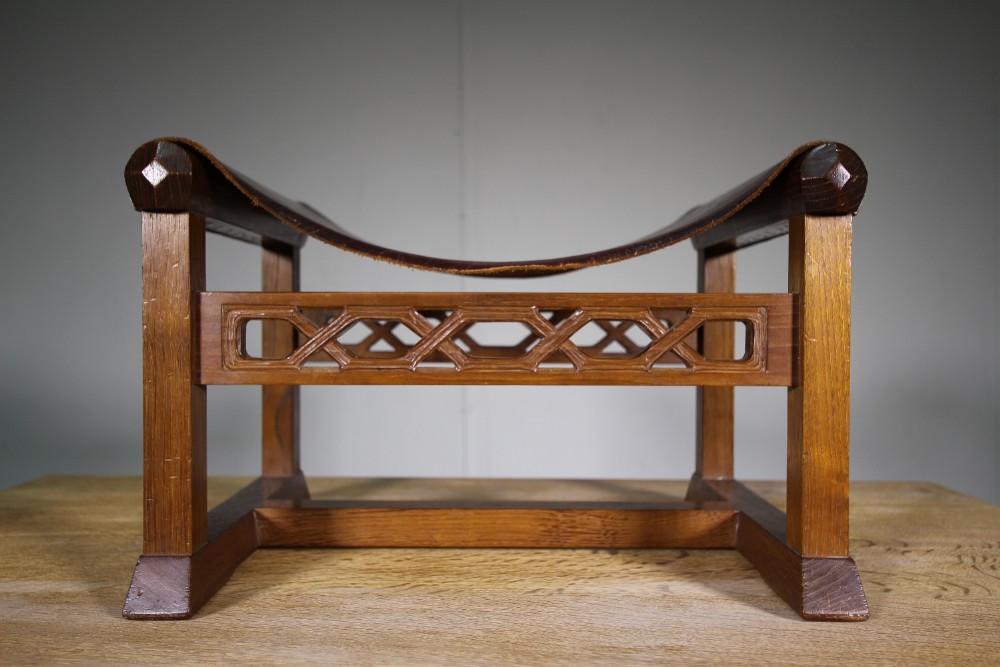 Rare Stanley Webb Davies Stool - Dated 1949