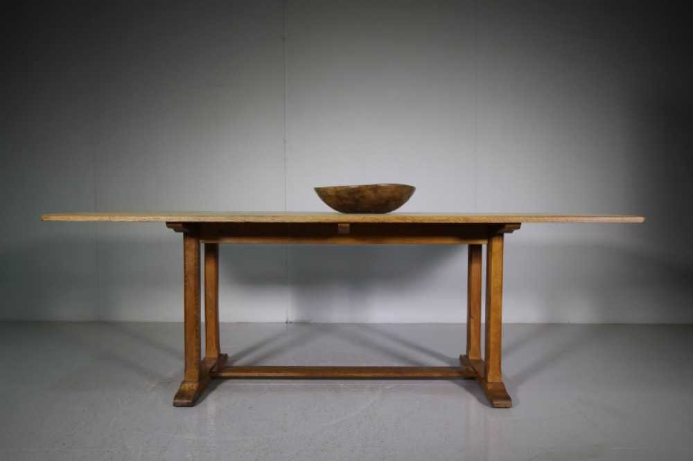1930's Reynolds Oak Refectory Dining Table