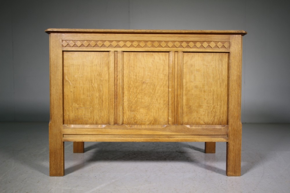 1930's Cotswold School Oak Blanket Chest