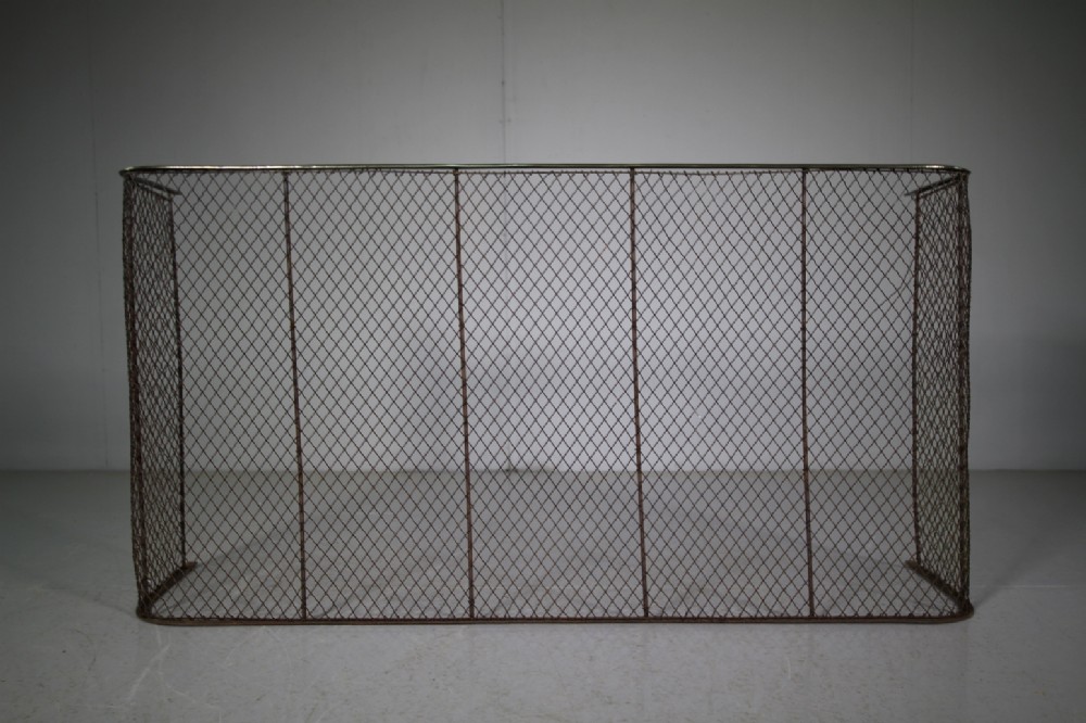 Large 19th Century Antique Fire Guard