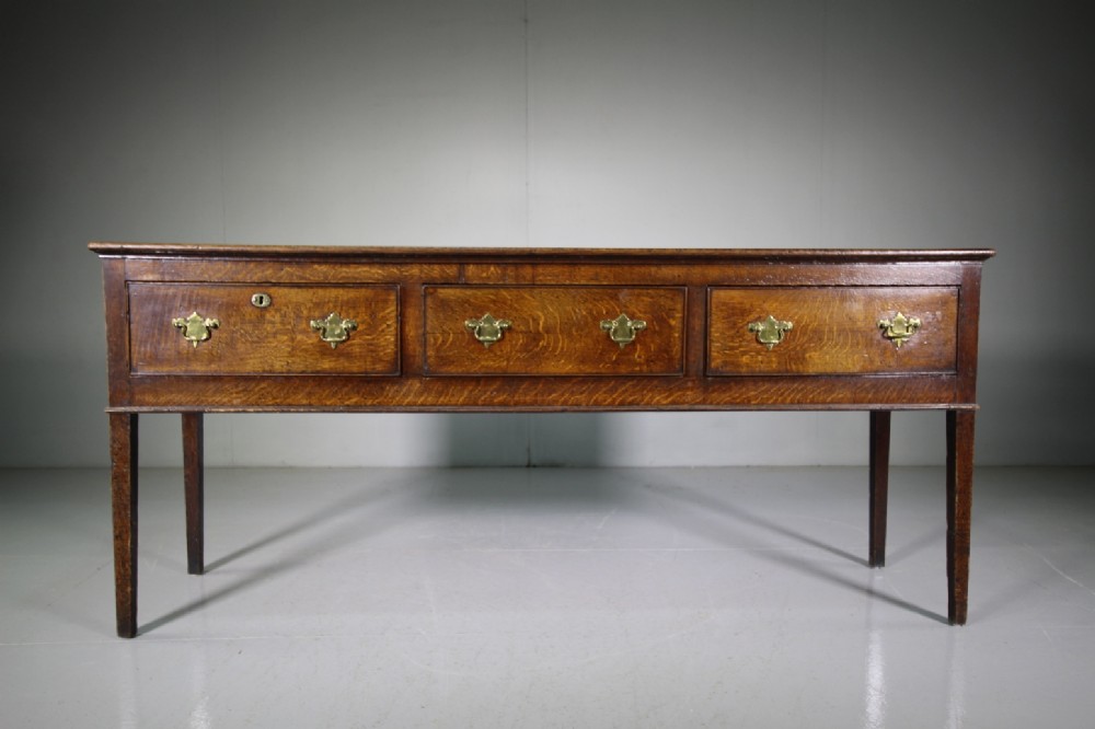 18th Century Period Oak Antique Dresser