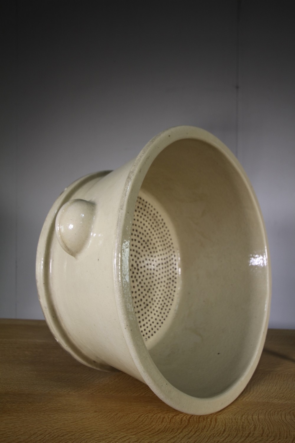 Very Large Edwardian Antique Doulton Stoneware Bowl