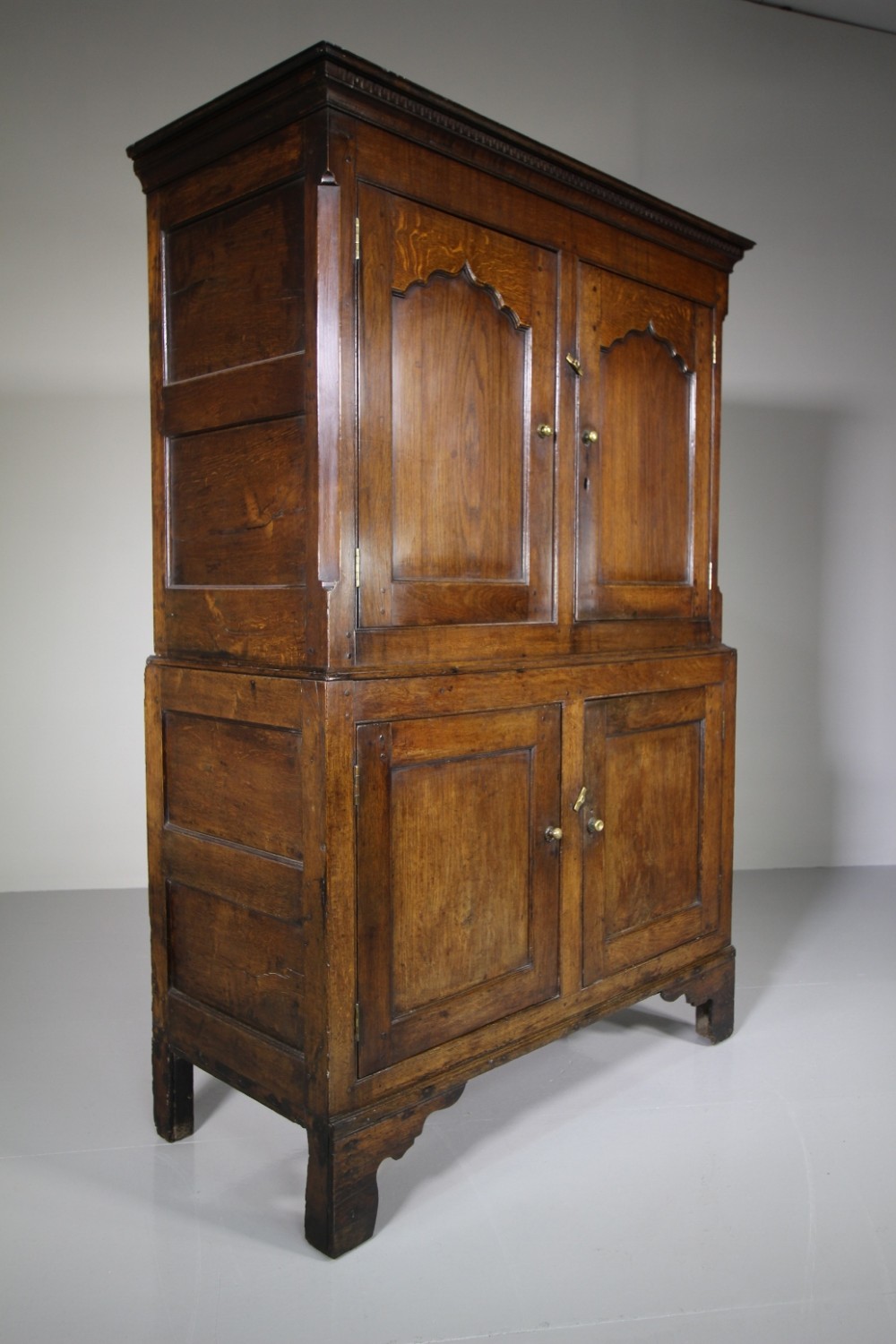 Georgian Antique Oak Food Cupboard from North Wales
