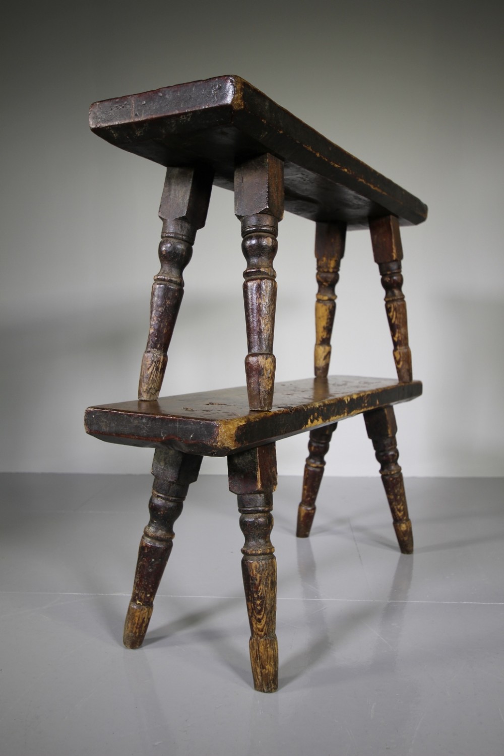 Pair of Georgian Antique Tavern Benches