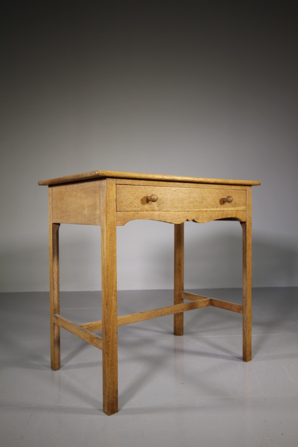 1930's Heals of London Oak Side Table