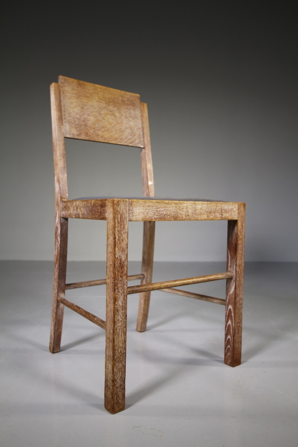 1920's Heals of London Oak Chair