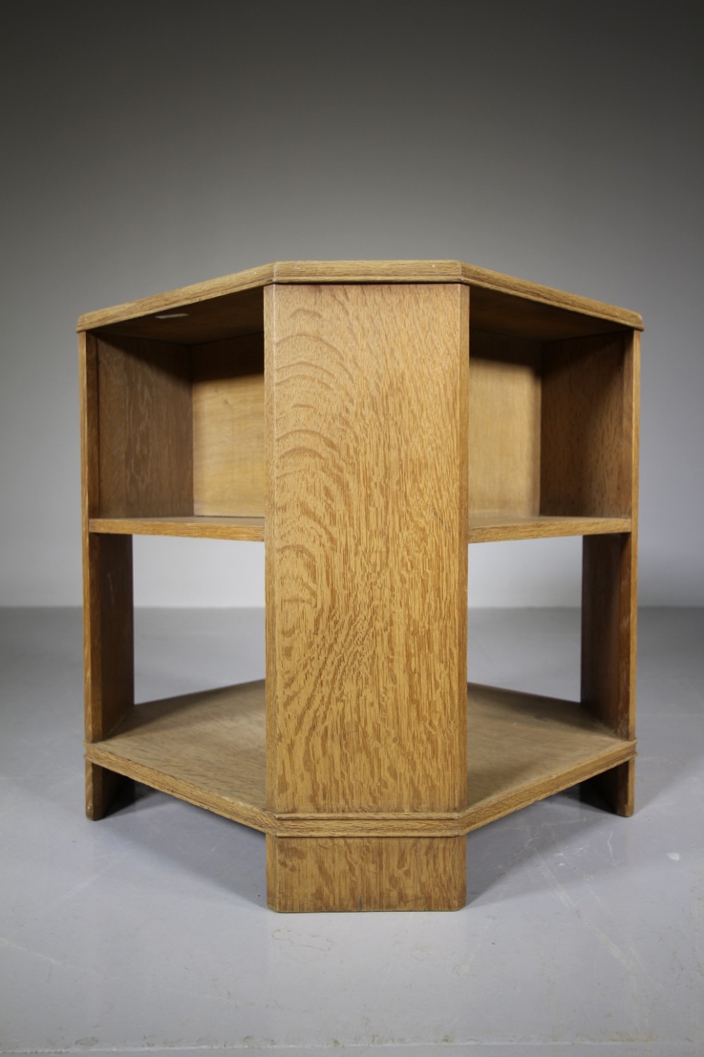 1930's Heals of London Oak Book Table