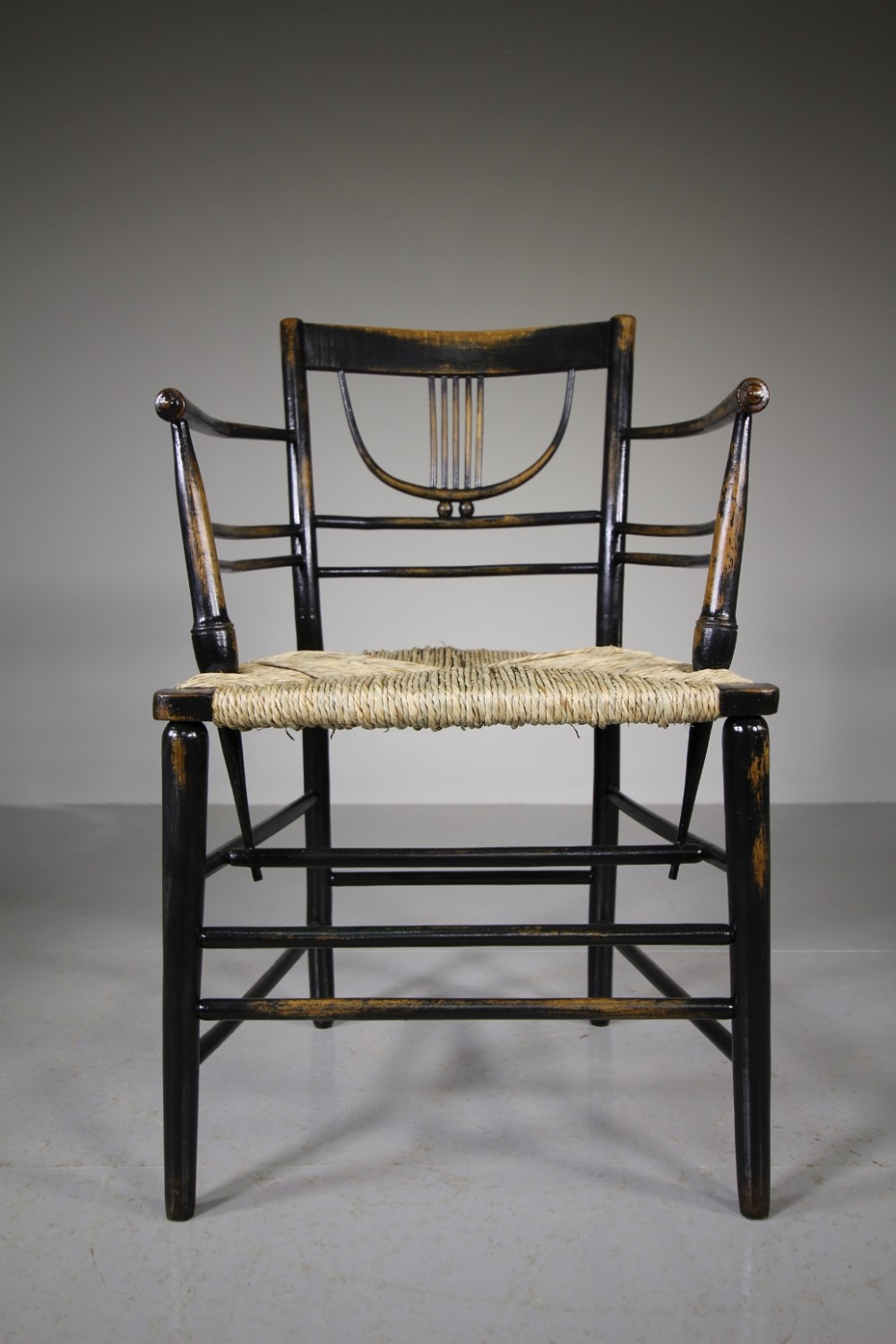 19th Century Morris & Co Antique Sussex Armchair