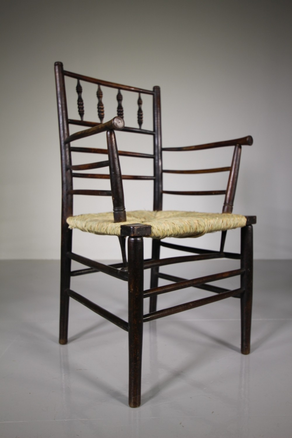 19th Century Antique Sussex Chair by William Morris