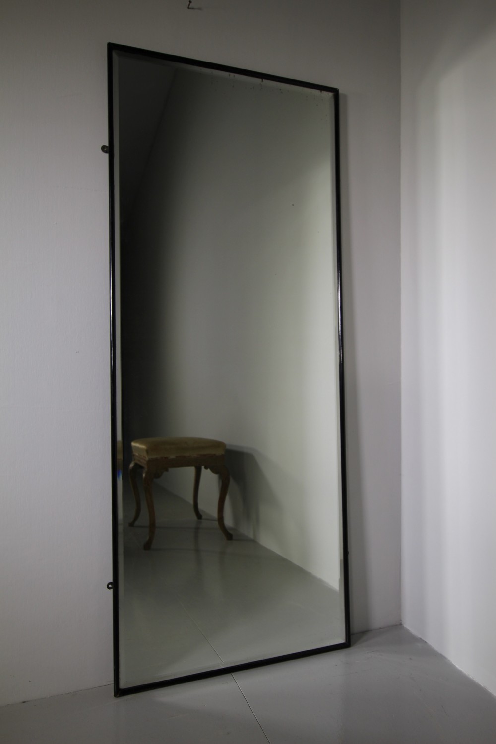 English 19th Century Antique Outfitters Wall Mirror