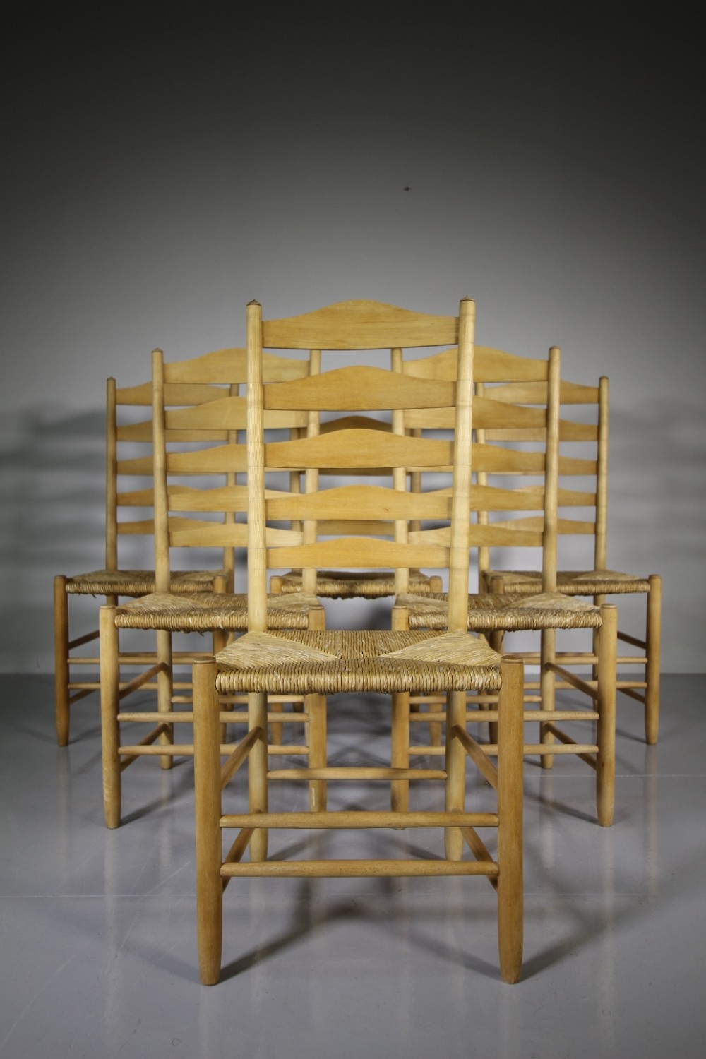 Set of Six 1960's Neville Neal Dining Chairs -Signed