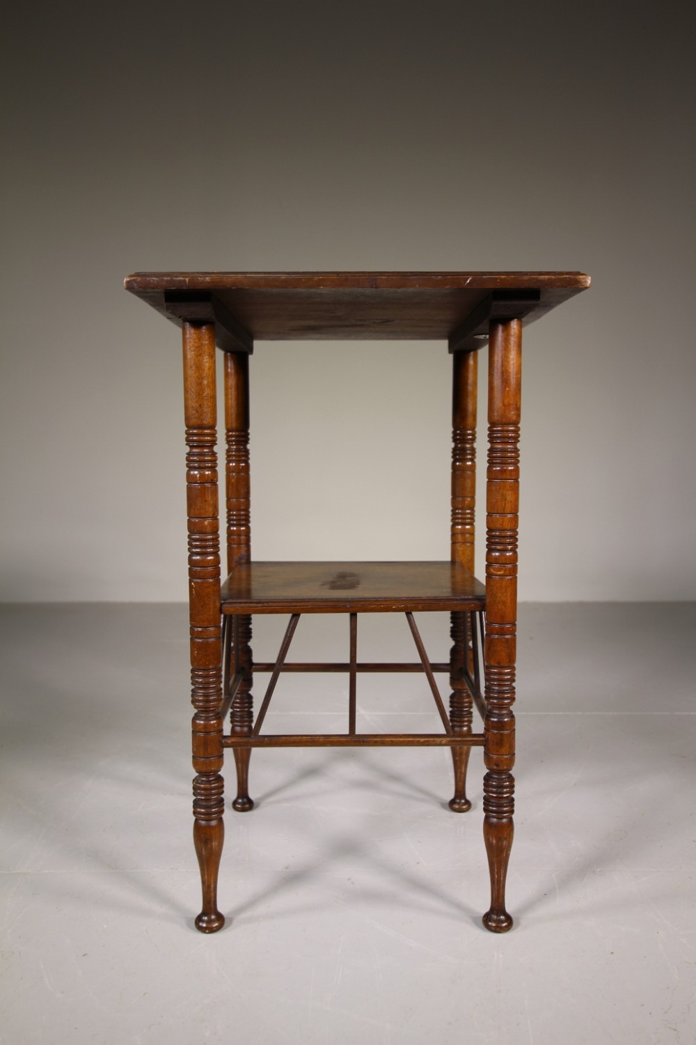 English 19th Century Antique Godwin Designed Table - Labelled