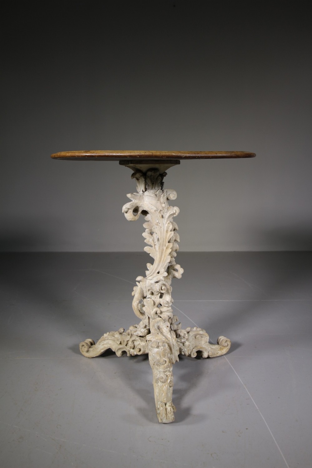 Beautiful 19th Century Antique Carved Pine Table
