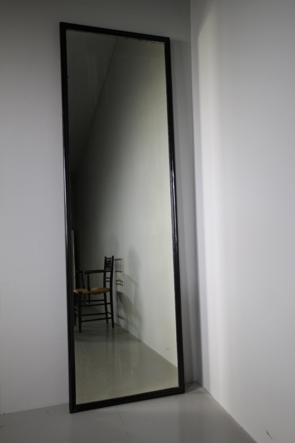 Large Tall 19th century Antique Outfitters Mirror