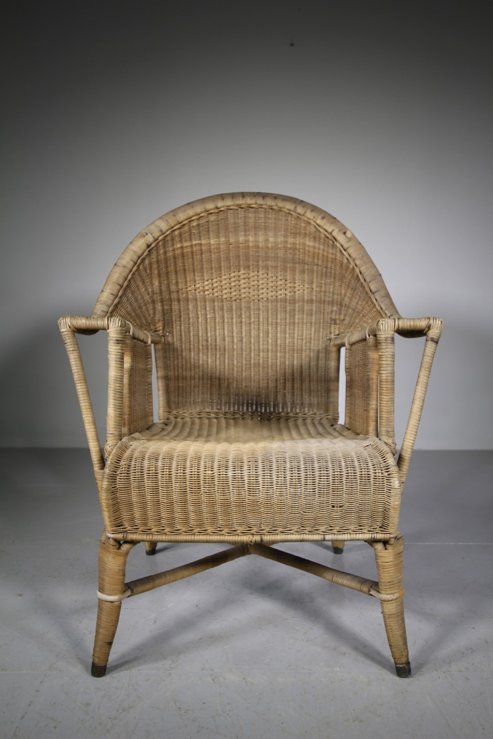 Wonderful 1920's Dryad Armchair - Labelled