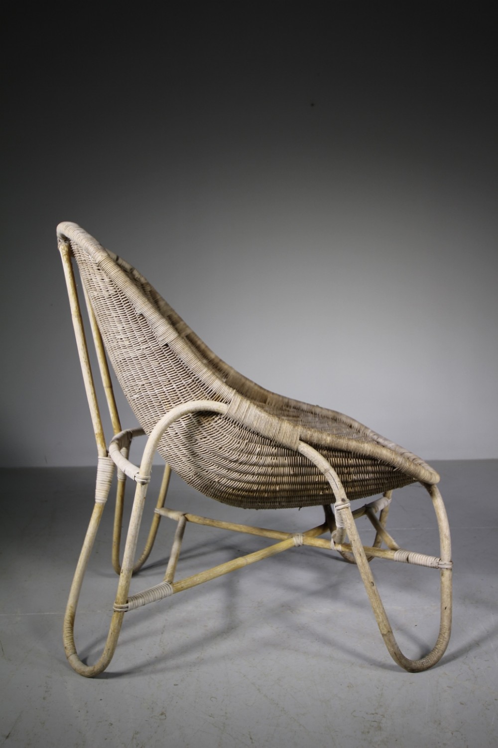 Large Dryad 1930's Ships Cane Chair
