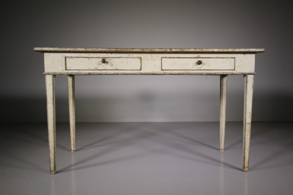 Georgian Original Painted Pine Antique Side Table