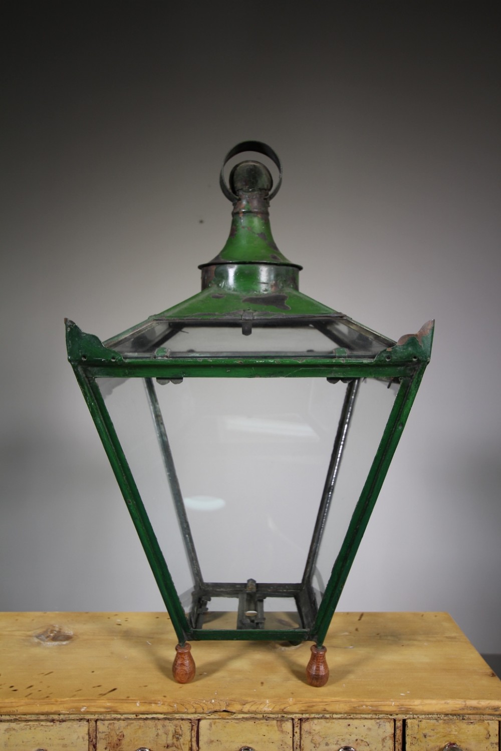 English 19th Century Antique Copper Lantern