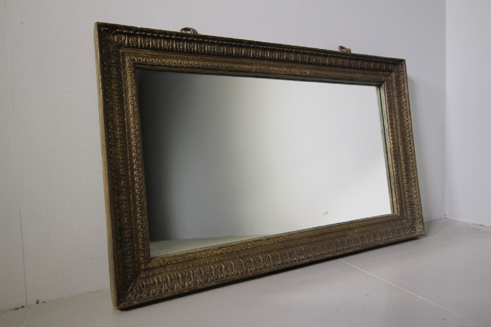 Coalbrookdale 19th Century Cast Iron Antique Mirror