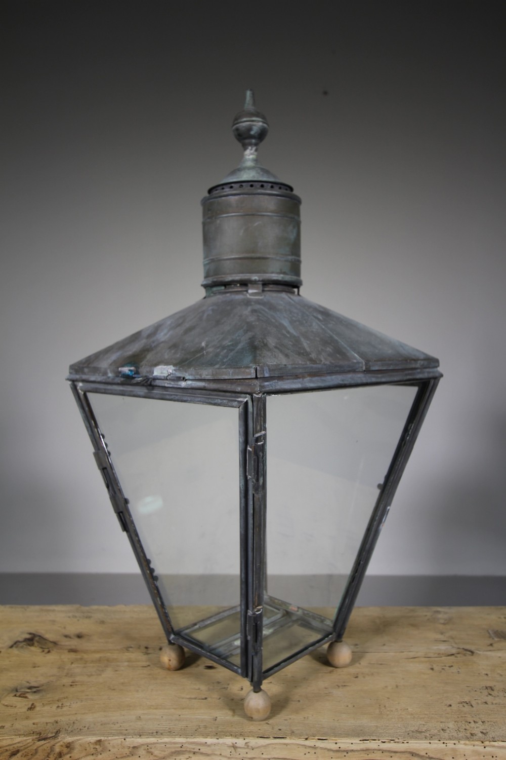 Scottish 19th Century Antique Copper Lantern