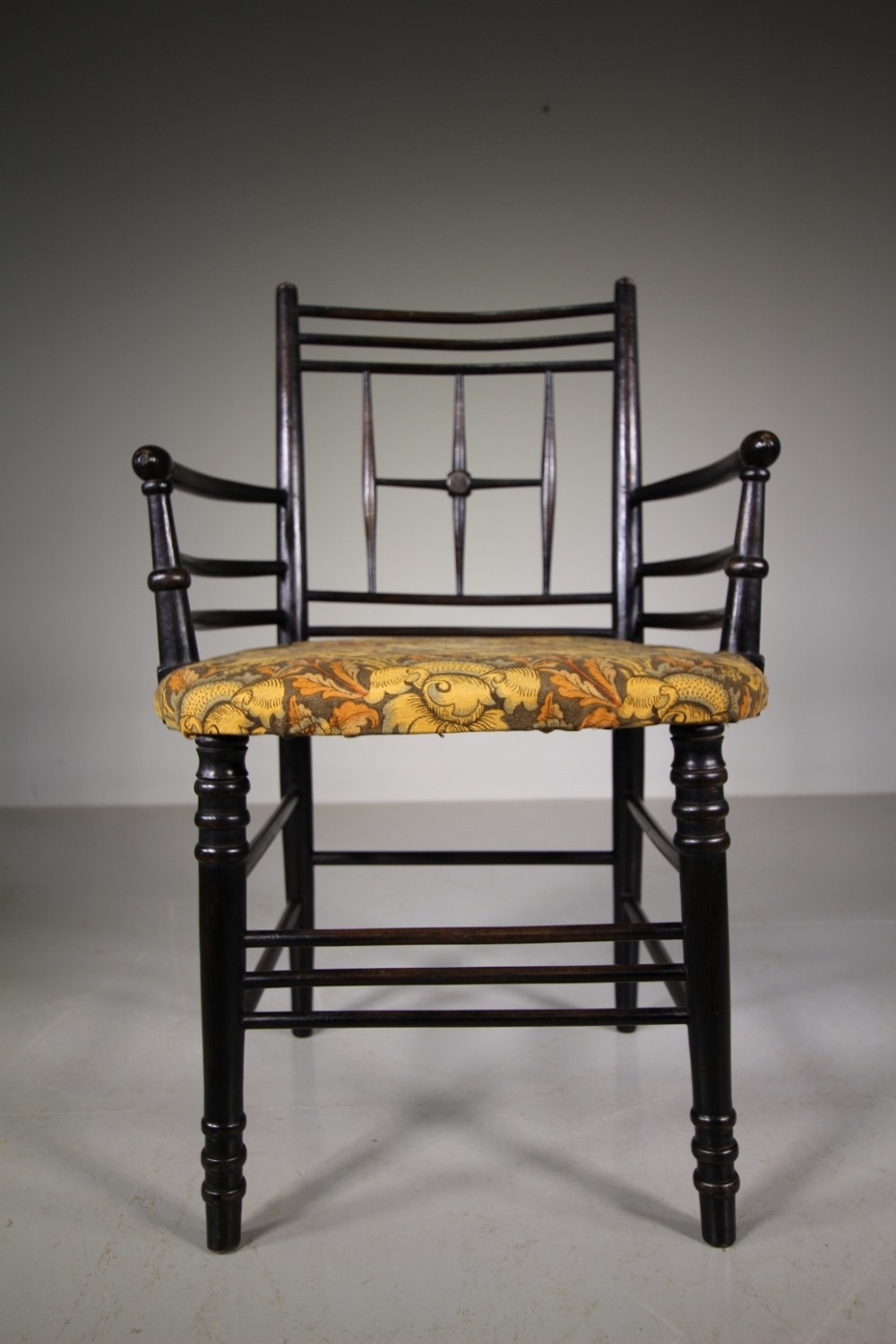 19th Century Antique William Morris Sussex Armchair