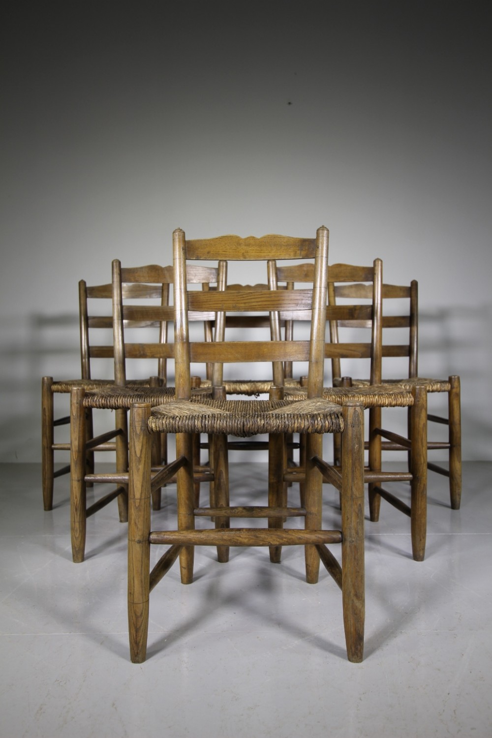 Set of Six Edwardian Antique Dining Chairs by Gordon Russell