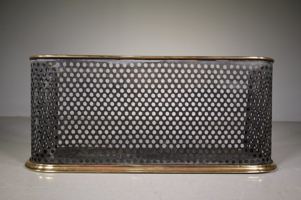 19th Century English Antique Fire Guard - Unusual Design