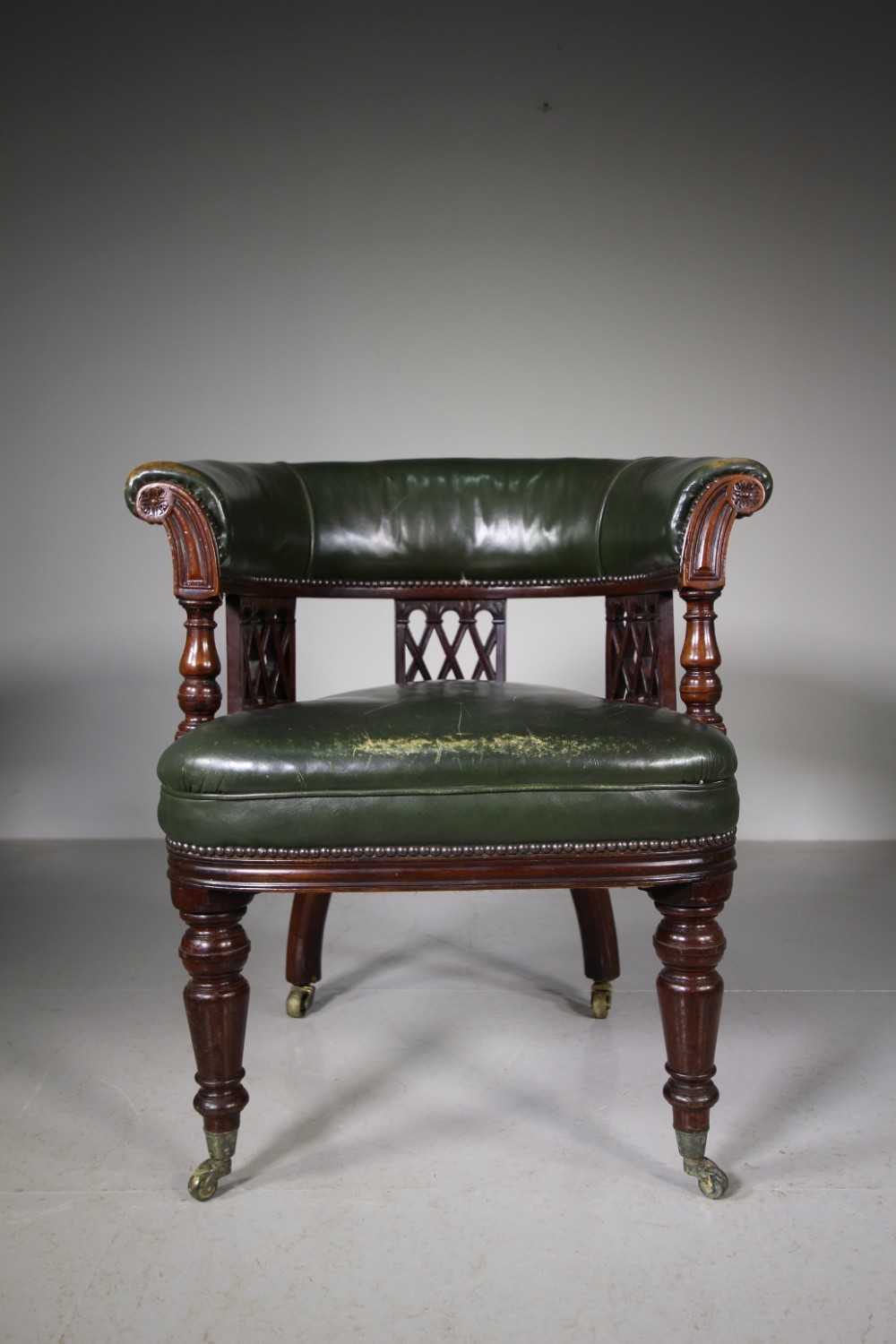 Super Quality English 19th Century Antique Desk Chair