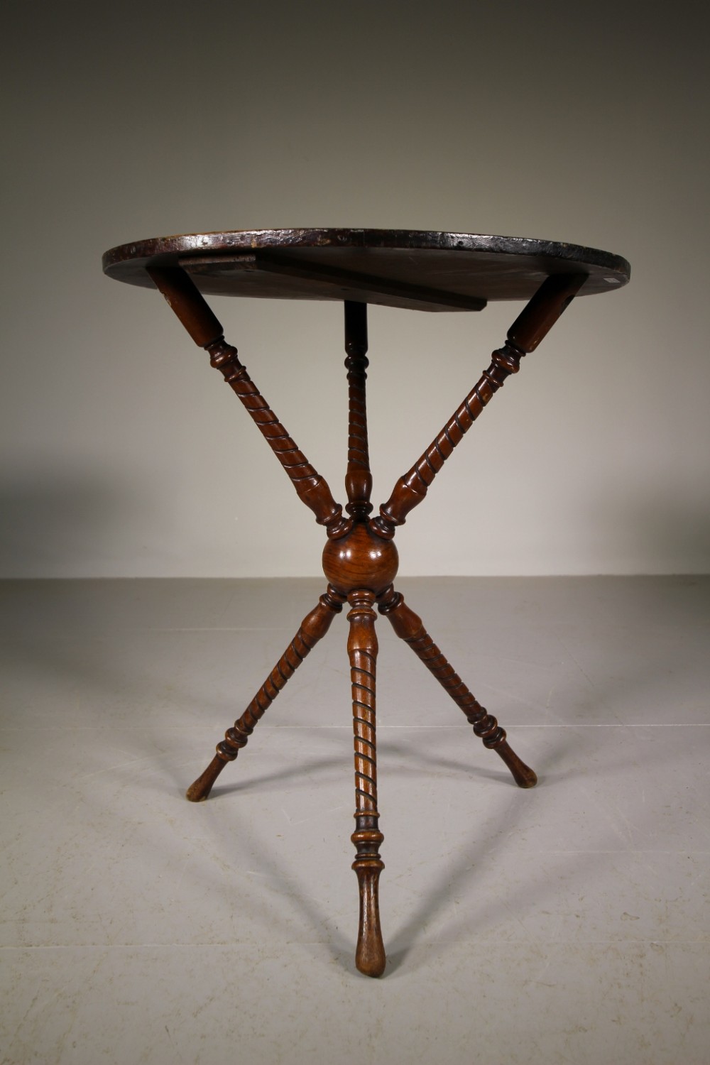 English 19th Century Antique Gypsy Side Table