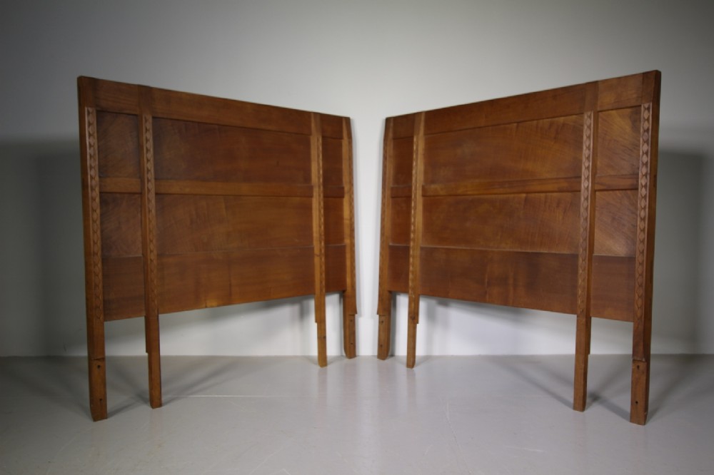 Pair of 1930's Stanley Webb Davies Bed Heads