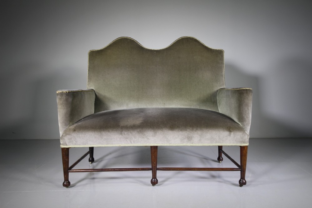 English 19th Century Arts & Crafts Antique Sofa