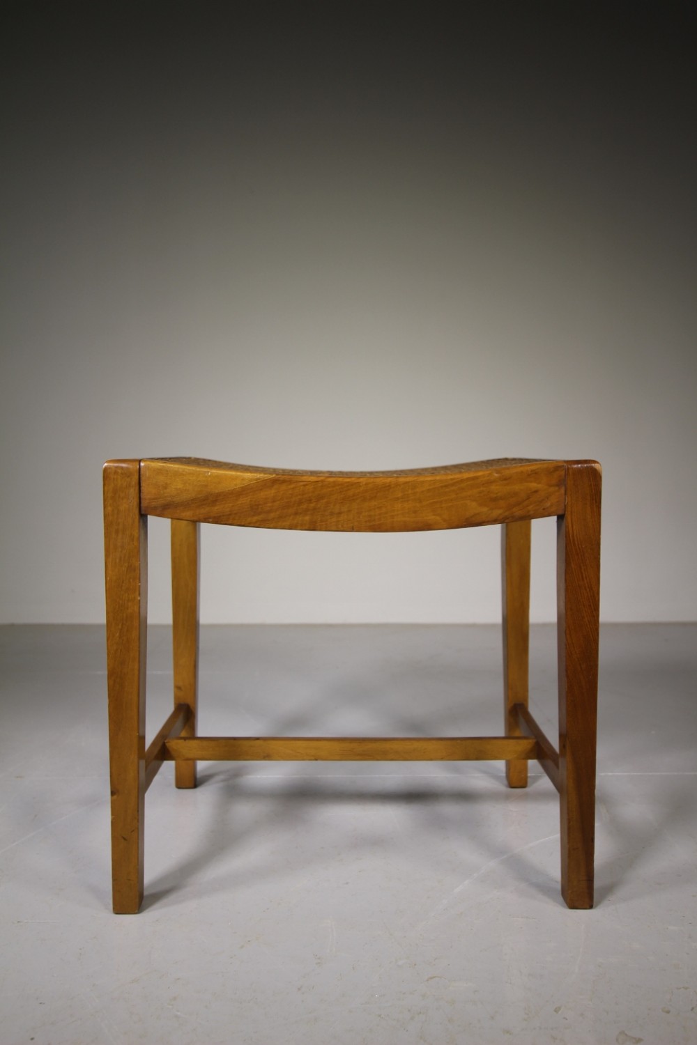 Heals Antique Walnut Stool