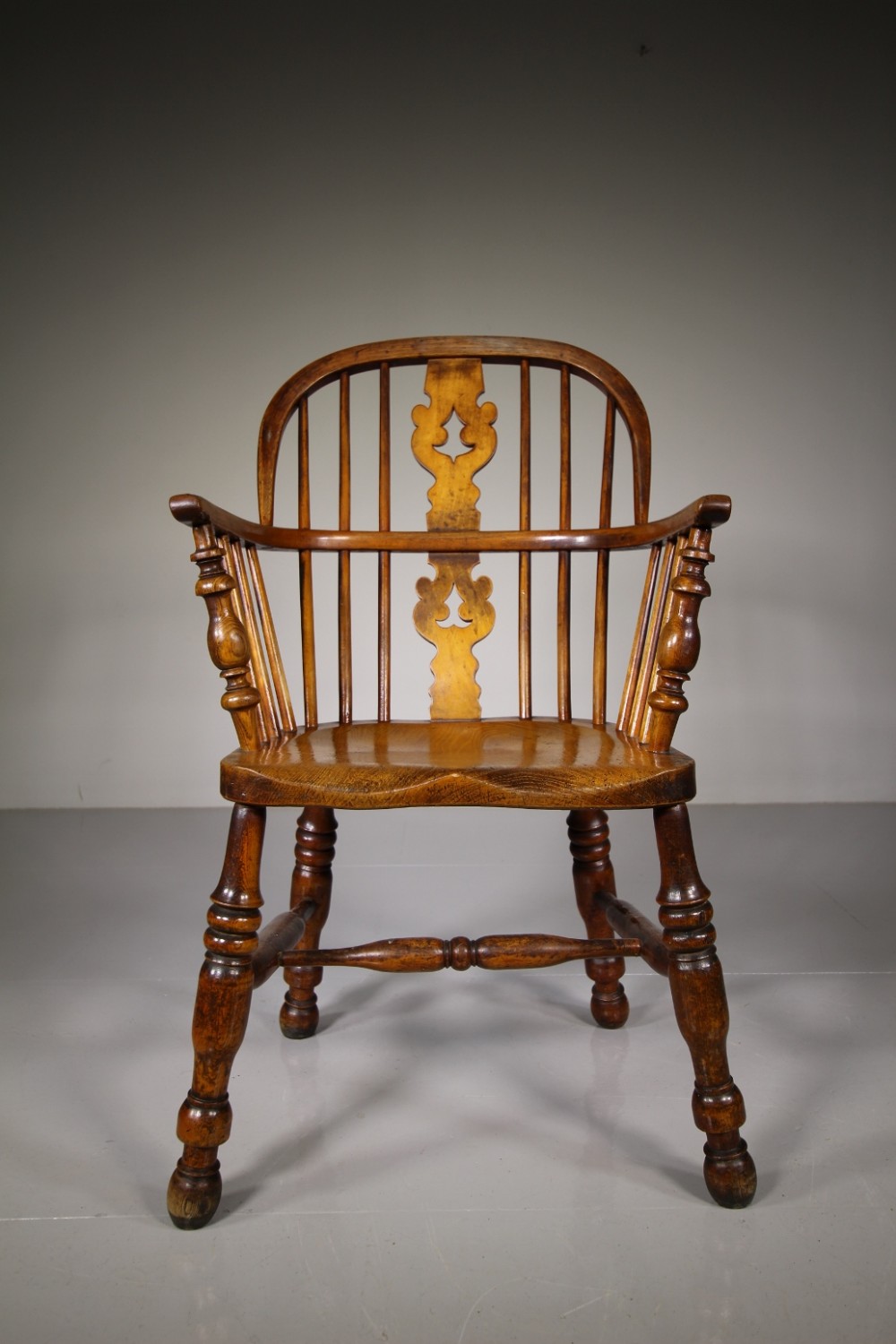 19th Century Yorkshire Antique Windsor Armchair