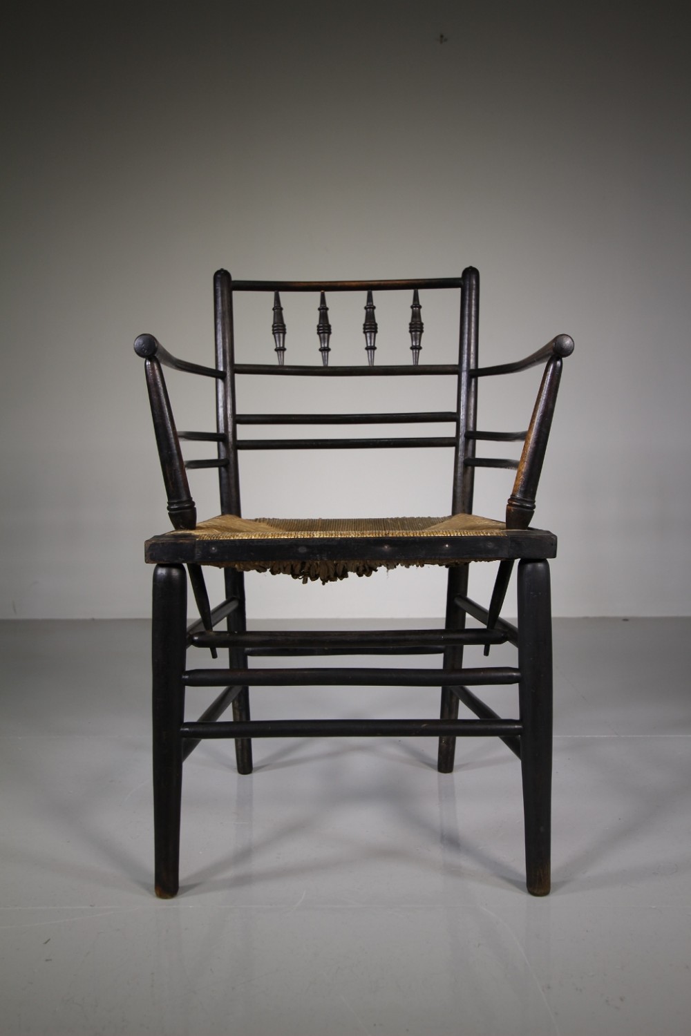 William Morris Antique Sussex Armchair.