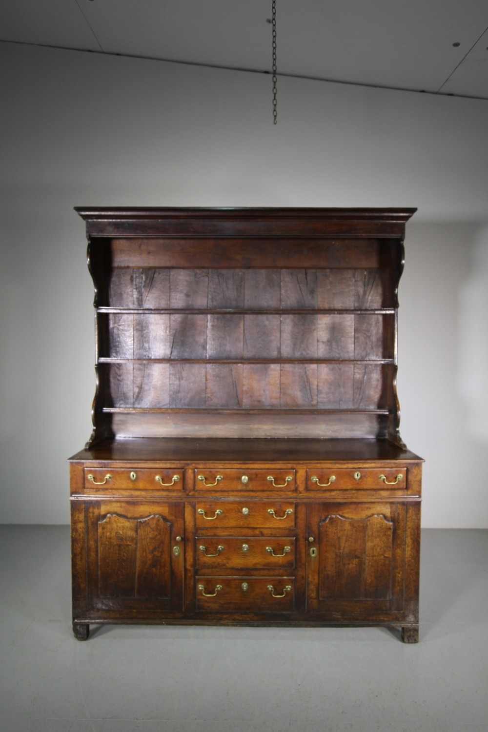 18th Century North Wales Antique Oak Dresser
