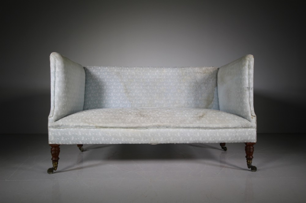 19th Century Antique Howard & Sons Sofa-Labelled