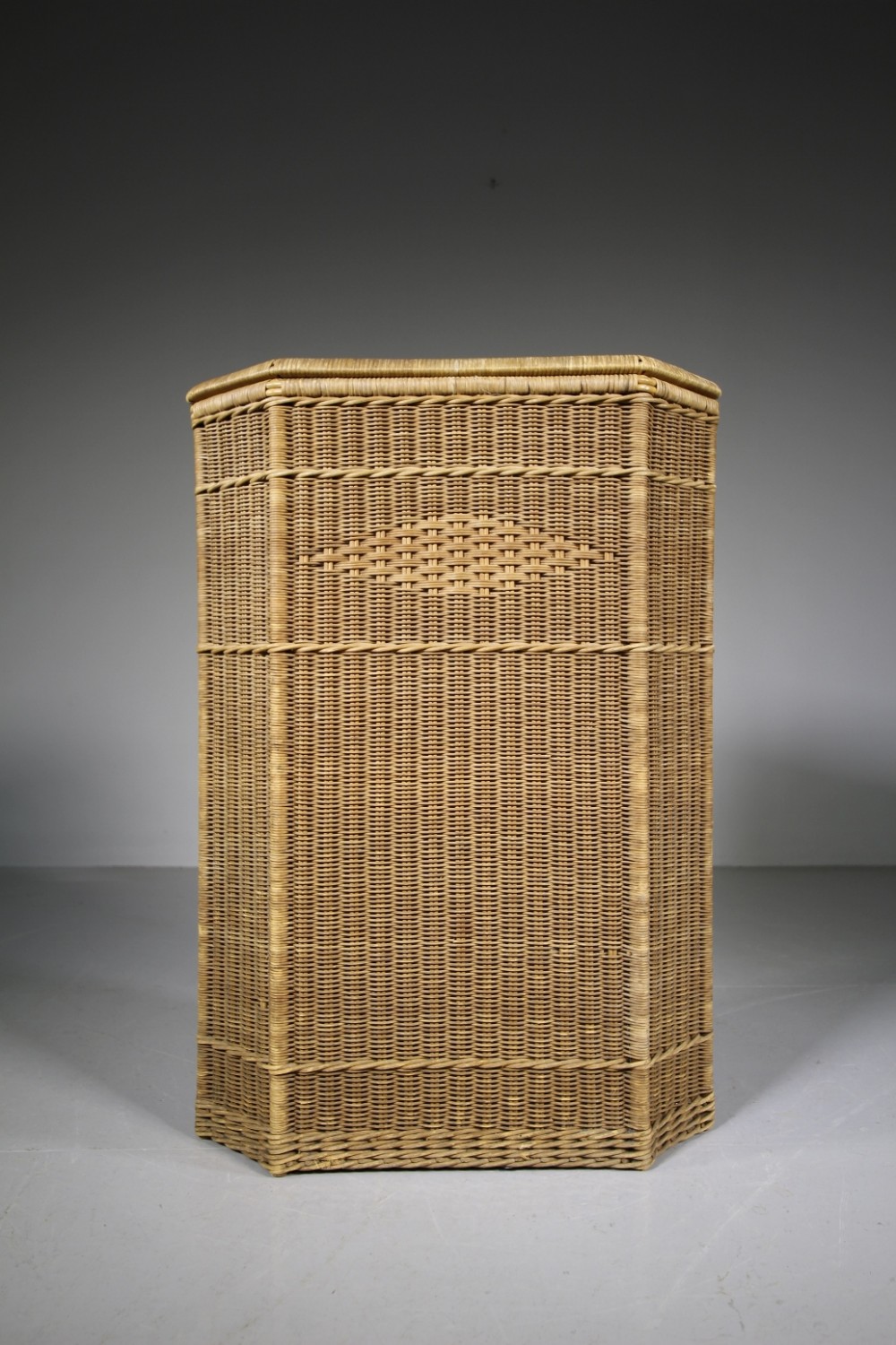 Rare 1930's Dryad Corner Linen Basket 