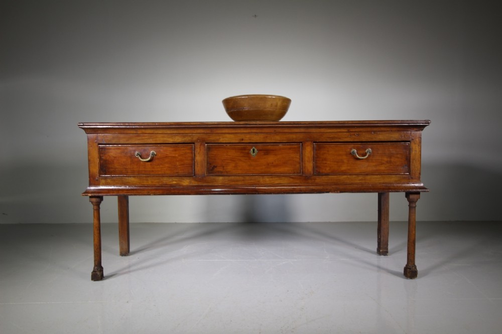 Unusual Georgian Fruitwood Antique Dresser