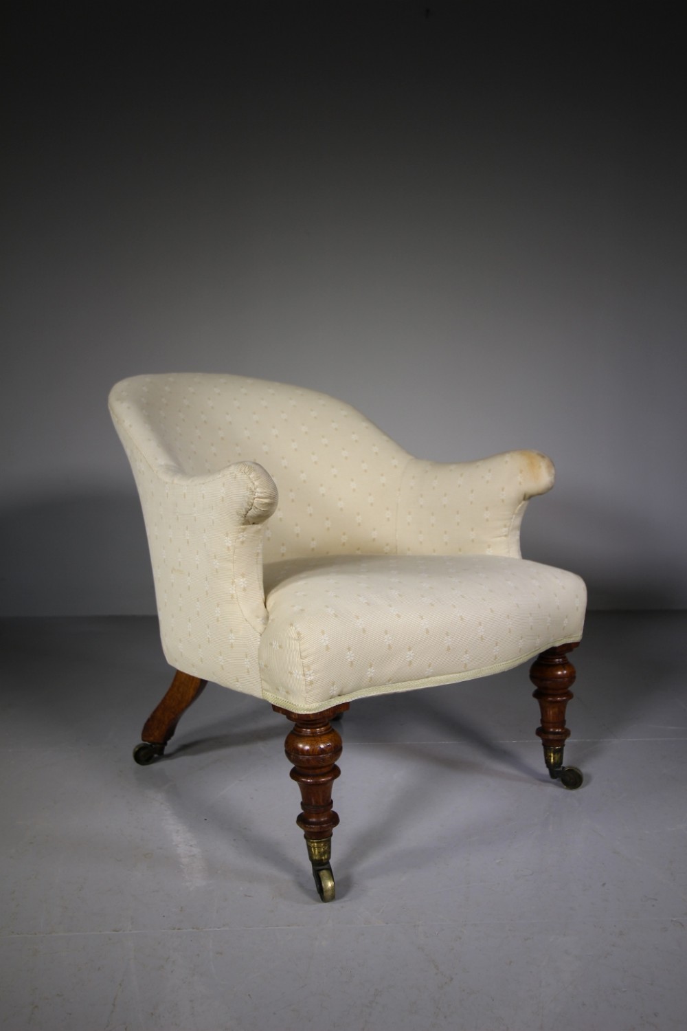 Mid 19th Century English Antique Armchair