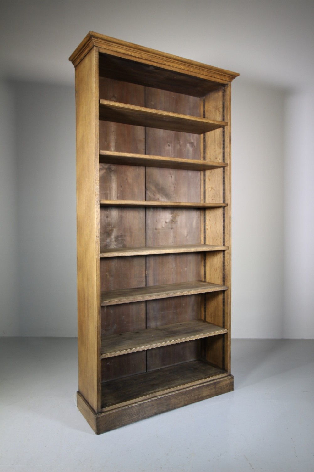 English 19th Century Antique Oak Bookcase