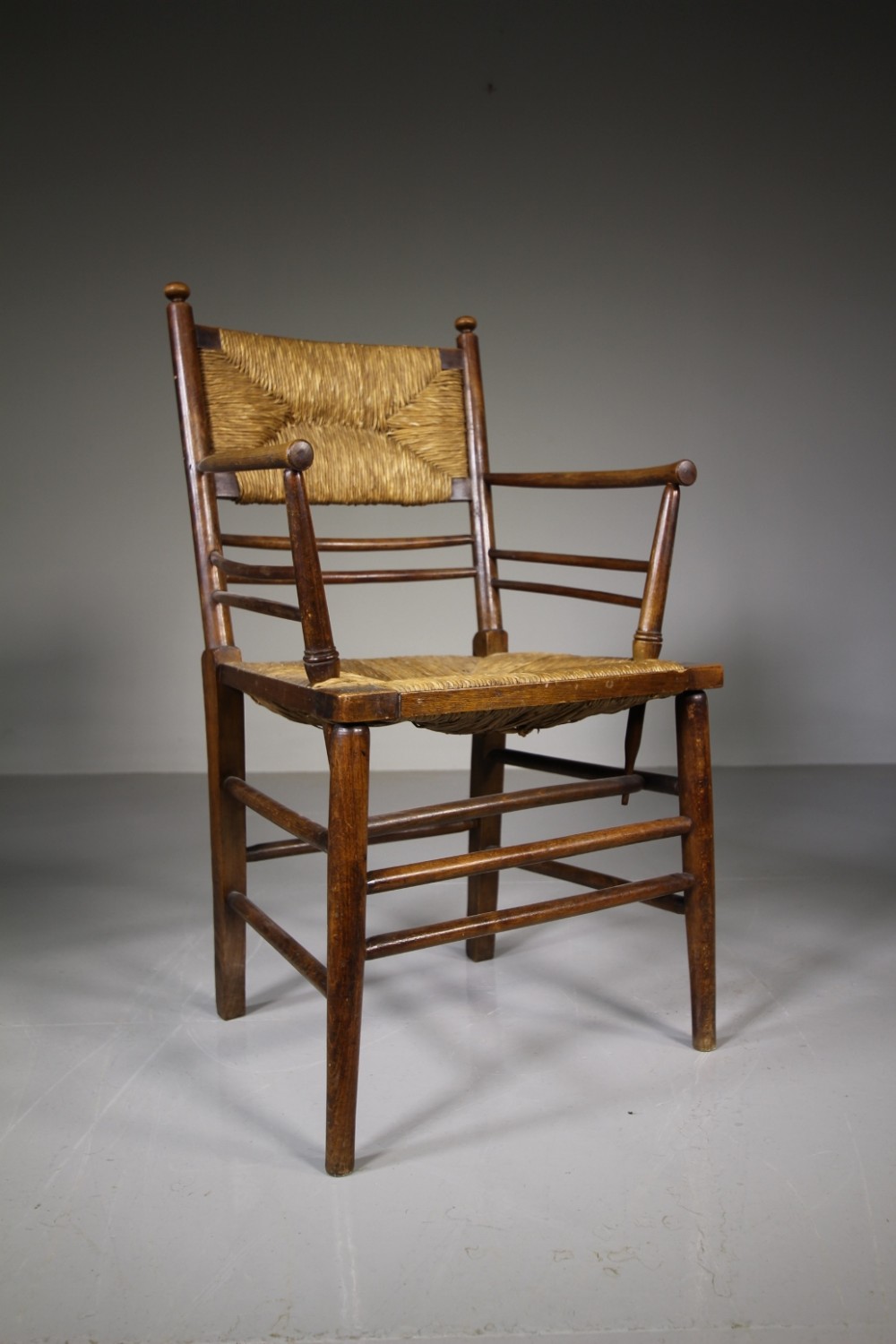 19th Century Antique Morris Sussex Armchair