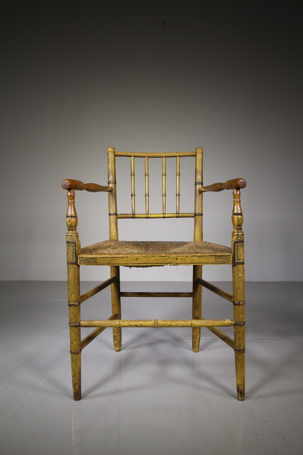 Regency Antique Armchair in Original Paint