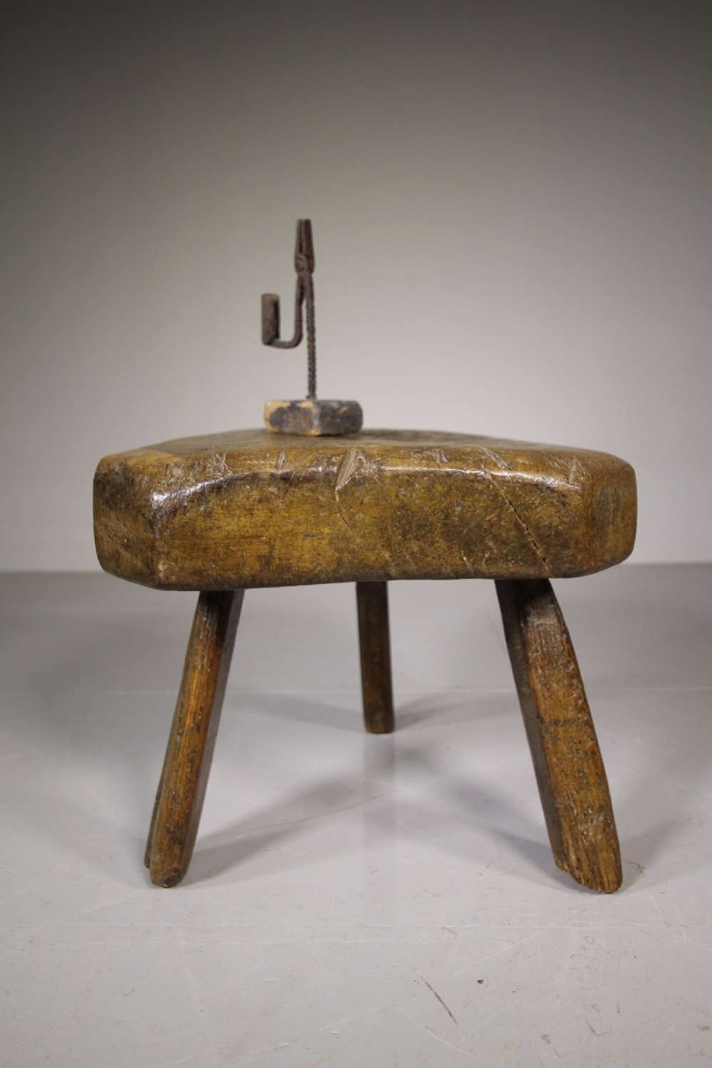 English 18th Century Antique Oak Low Table