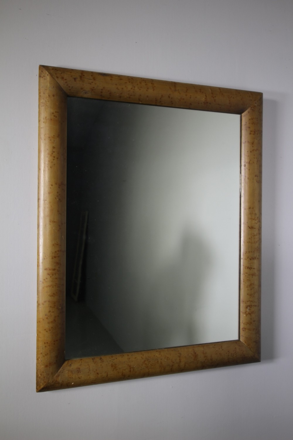 English Georgian Antique Painted Mirror