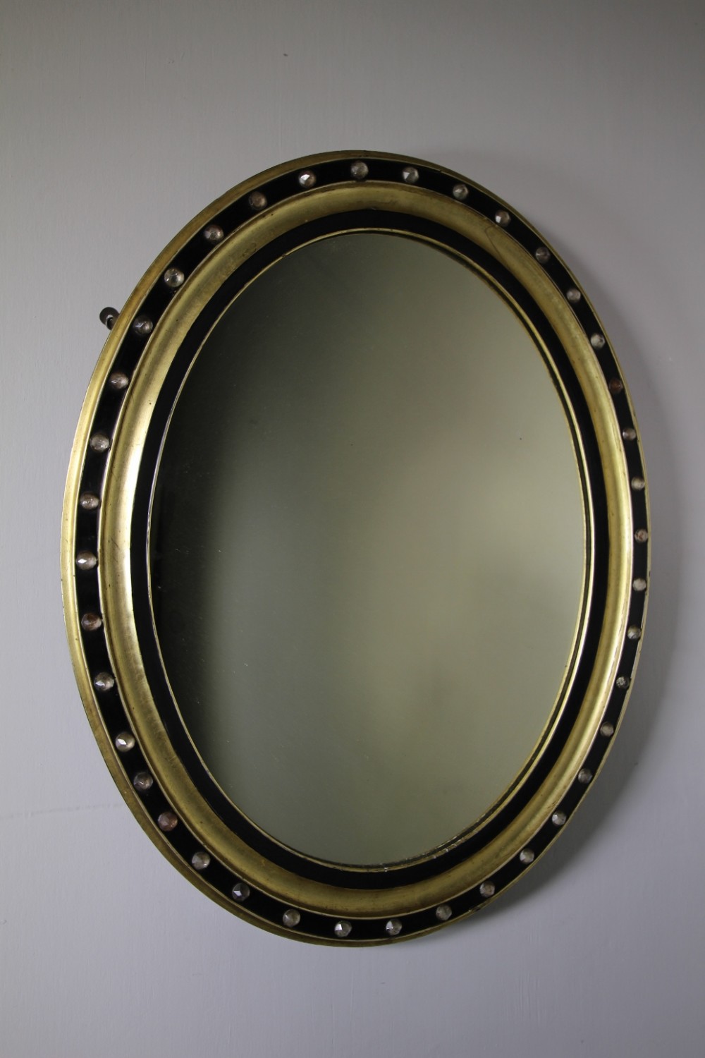 Irish 19th Century Antique Gilt Mirror
