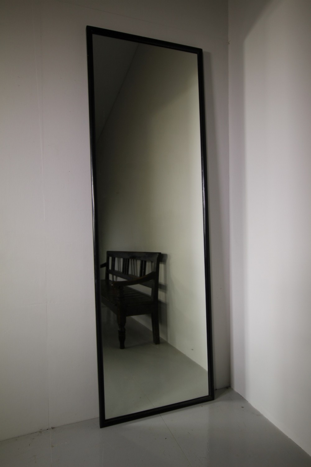 Large English 19th Century Antique Shop Fitting Mirror