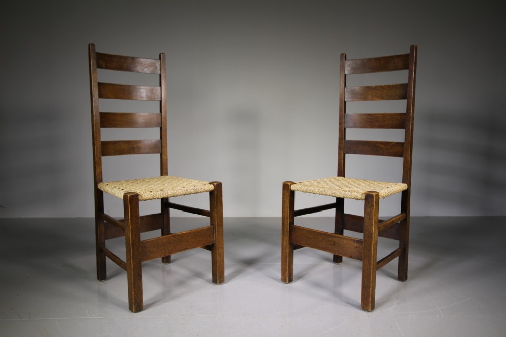 Pair of Heals Antique Letchworth Chairs