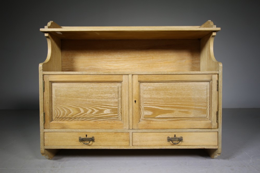 English Gillows Antique Wall Shelf – Stamped